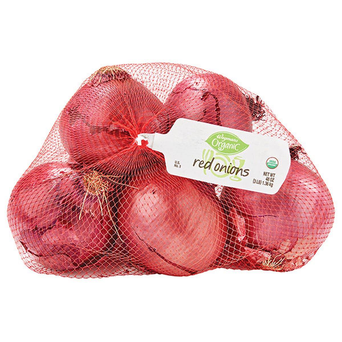 Calories in Organic Onions, Red