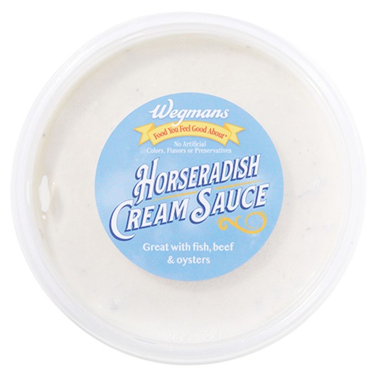 Calories in Wegmans Horseradish Cream Sauce