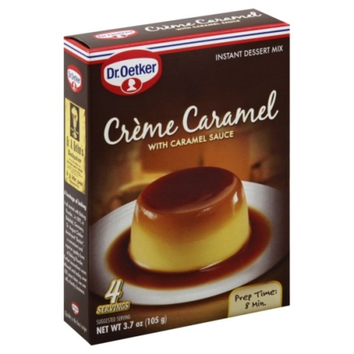Calories in Dr. Oetker Instant Dessert Mix, Creme Caramel