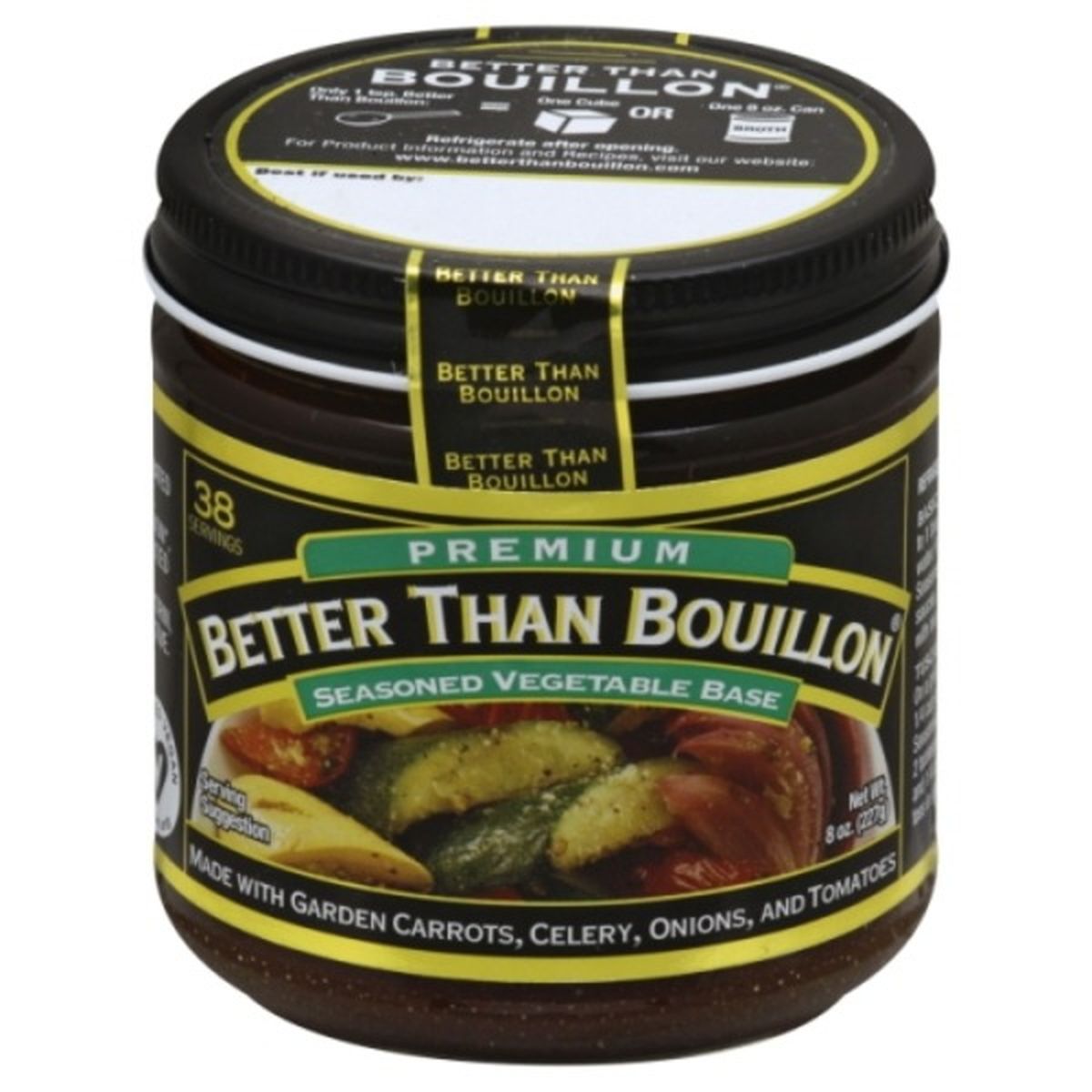 Calories in Better Than Bouillon Vegetable Base, Seasoned, Premium