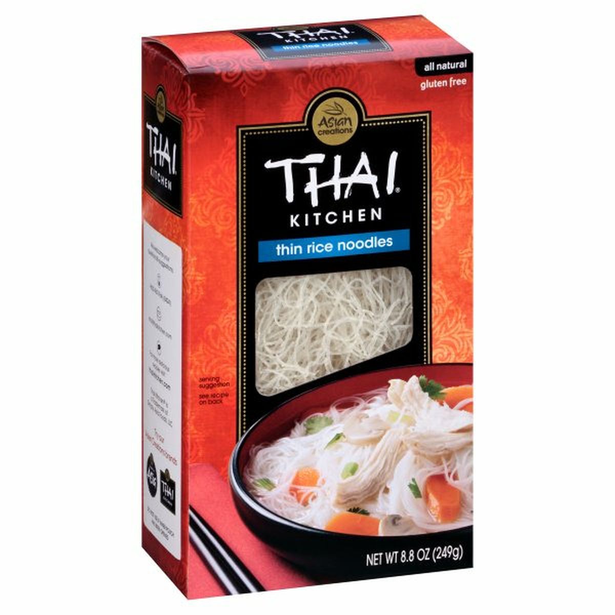 Calories in Thai Kitchens  Gluten Free Thin Rice Noodles