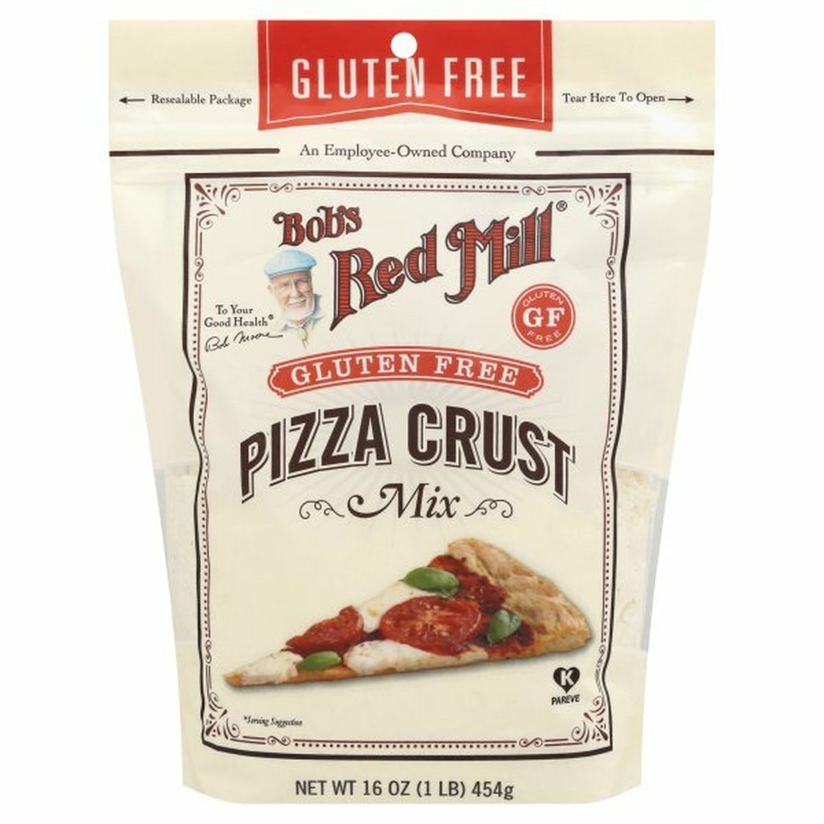 Calories in Bob's Red Mill Pizza Crust Mix, Gluten Free