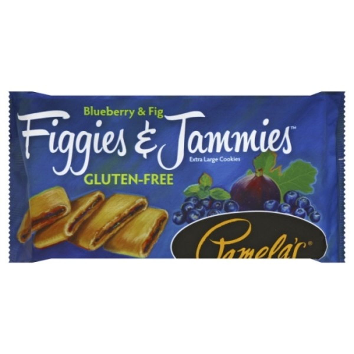 Calories in Pamela's Figgies & Jammies Cookies, Blueberry & Fig, Extra Large