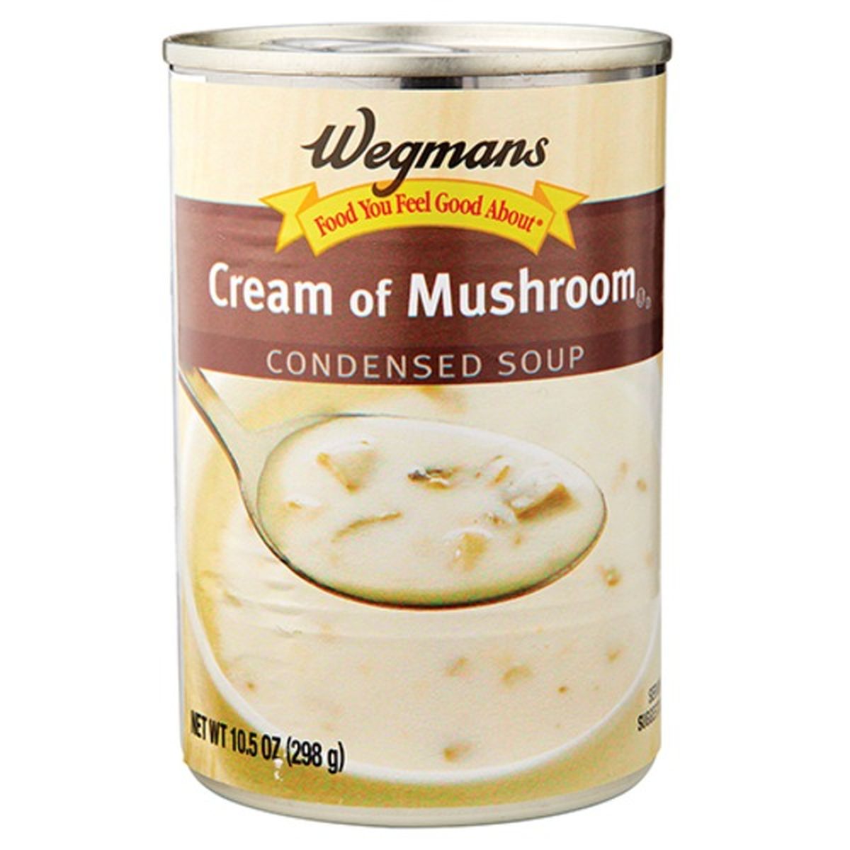 Calories in Wegmans Condensed Cream Of Mushroom Soup
