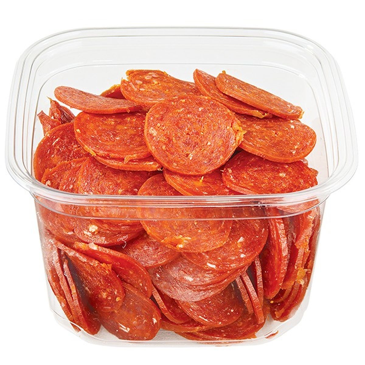 Calories in Wegmans Spicy Small Cup Pepperoni, Pizza Topping
