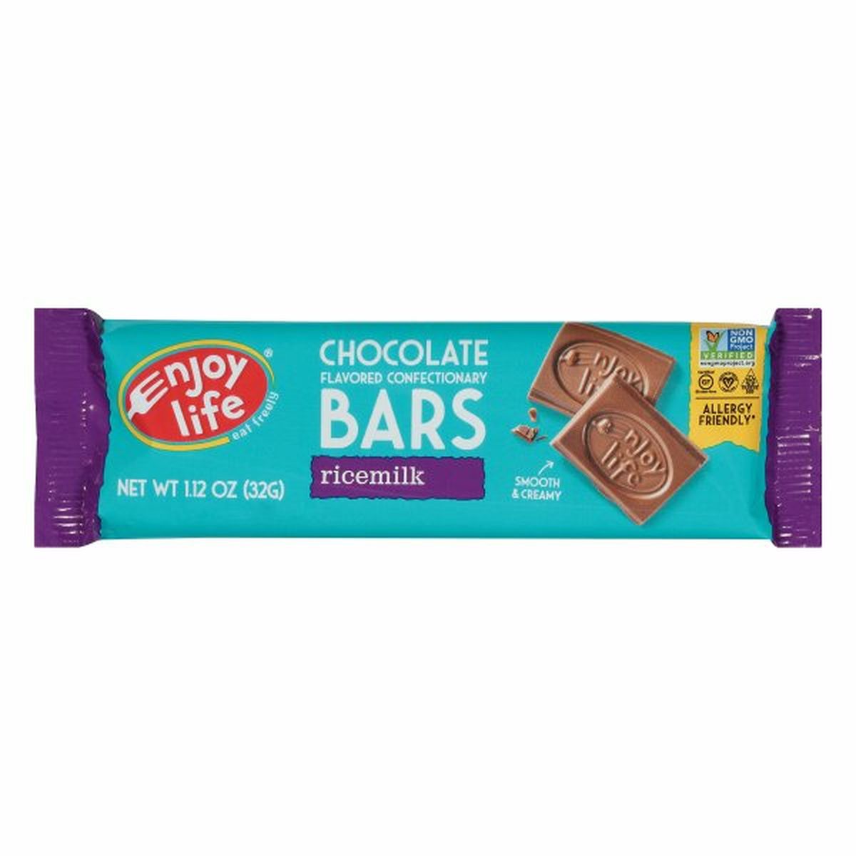 Calories in Enjoy Life Foods Chocolate Bars, Ricemilk