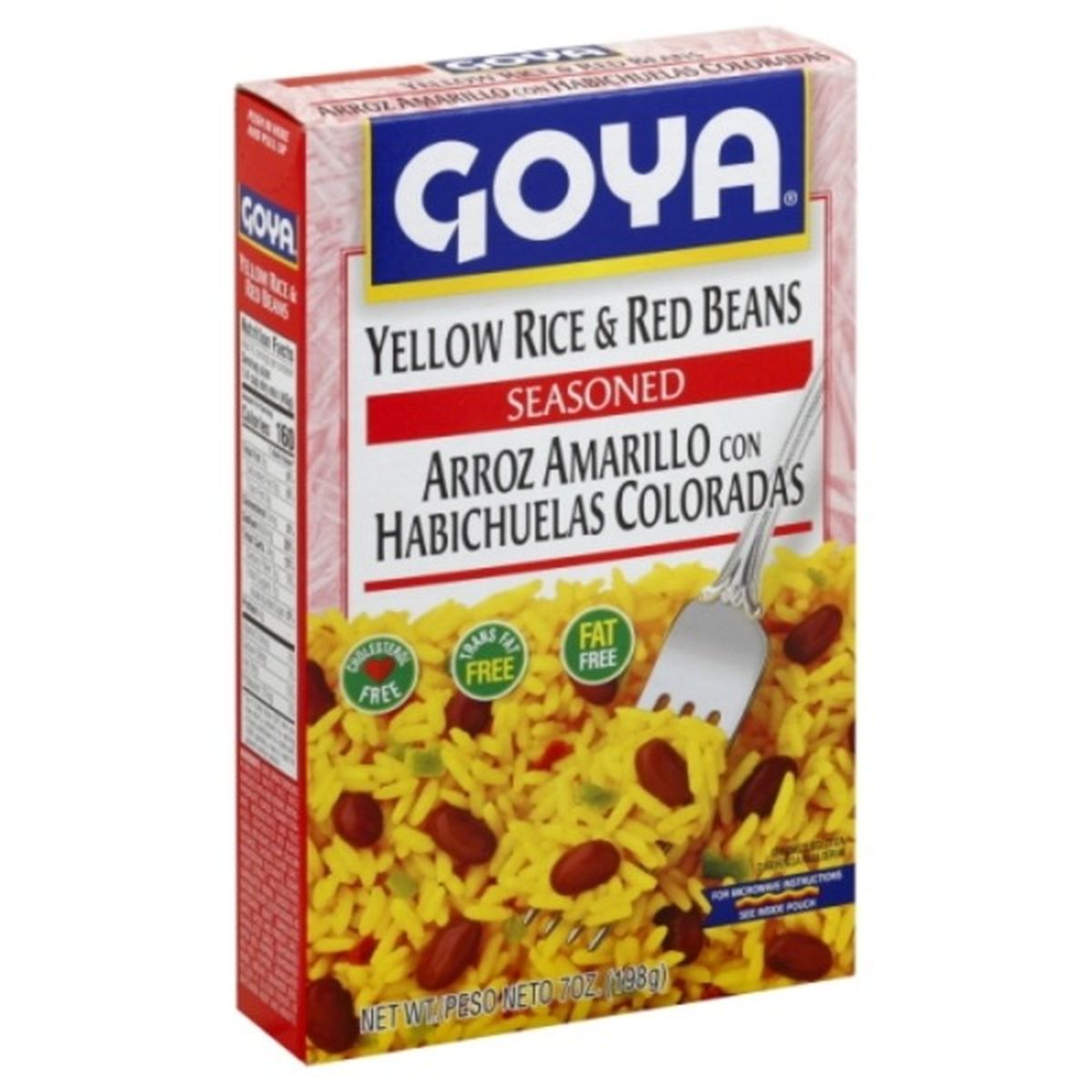Calories in Goya Yellow Rice & Red Beans, Seasoned