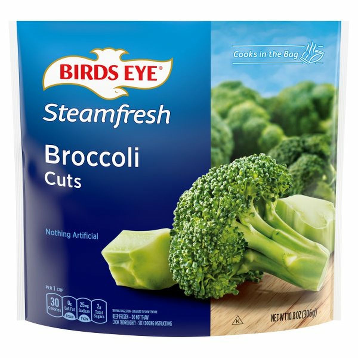 Calories in Birds Eye Steamfresh Broccoli Cuts