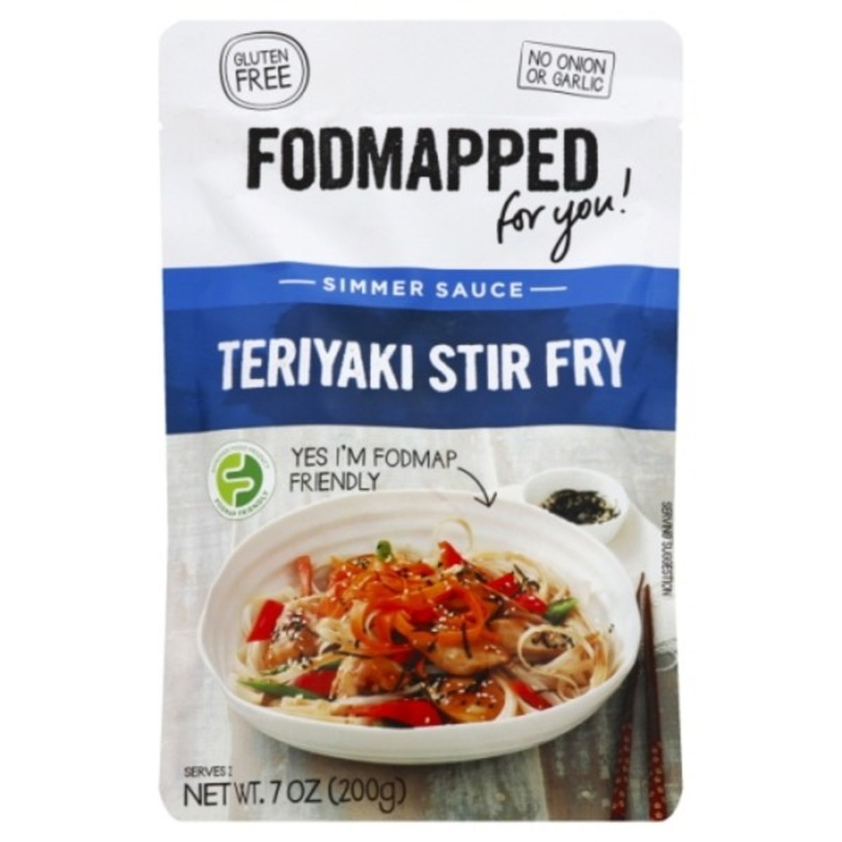 Calories in Fodmapped Simmer Sauce, Teriyaki Stir Fry
