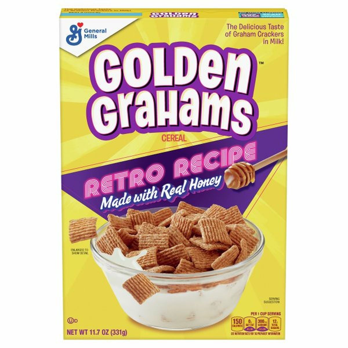 Calories in Golden Grahams Cereal, Retro Recipe