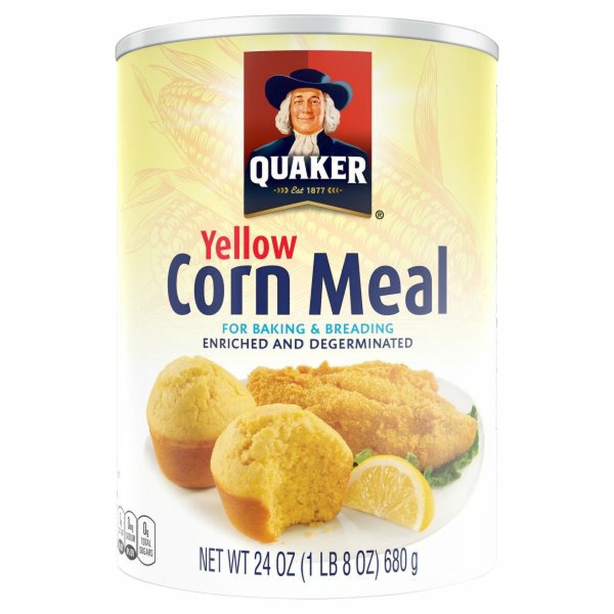 Calories in Quaker Corn Meal Baking Mix, Regular