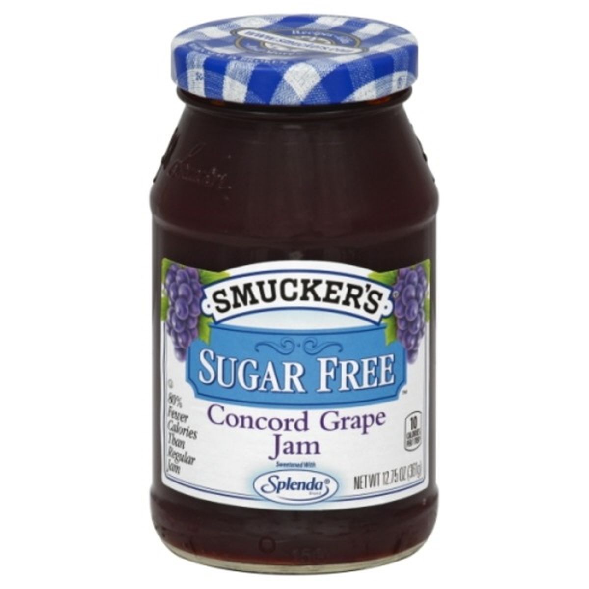 Calories in Smucker's Jam, Sugar Free, Concord Grape