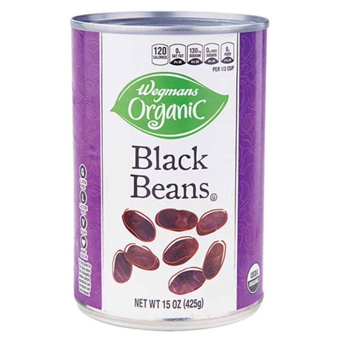 Calories in Wegmans Organic Black Beans