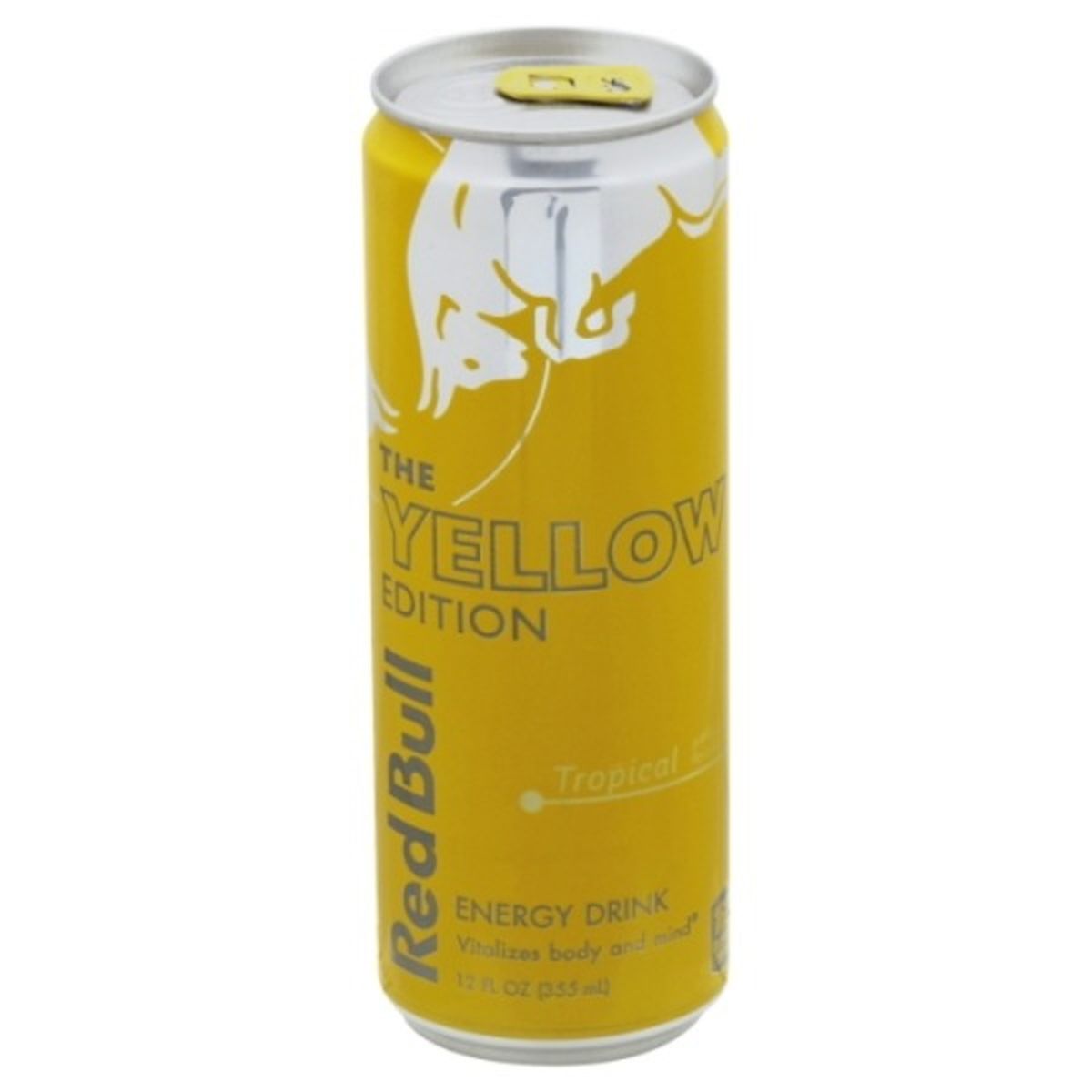Calories in Red Bull Energy Drink, The Yellow Edition, Tropical