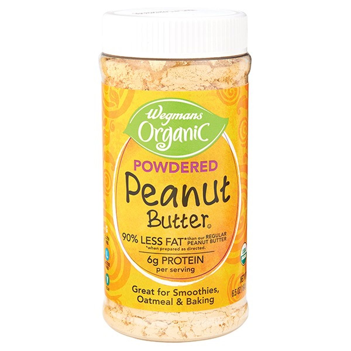 Calories in Wegmans Organic Powdered Peanut Butter