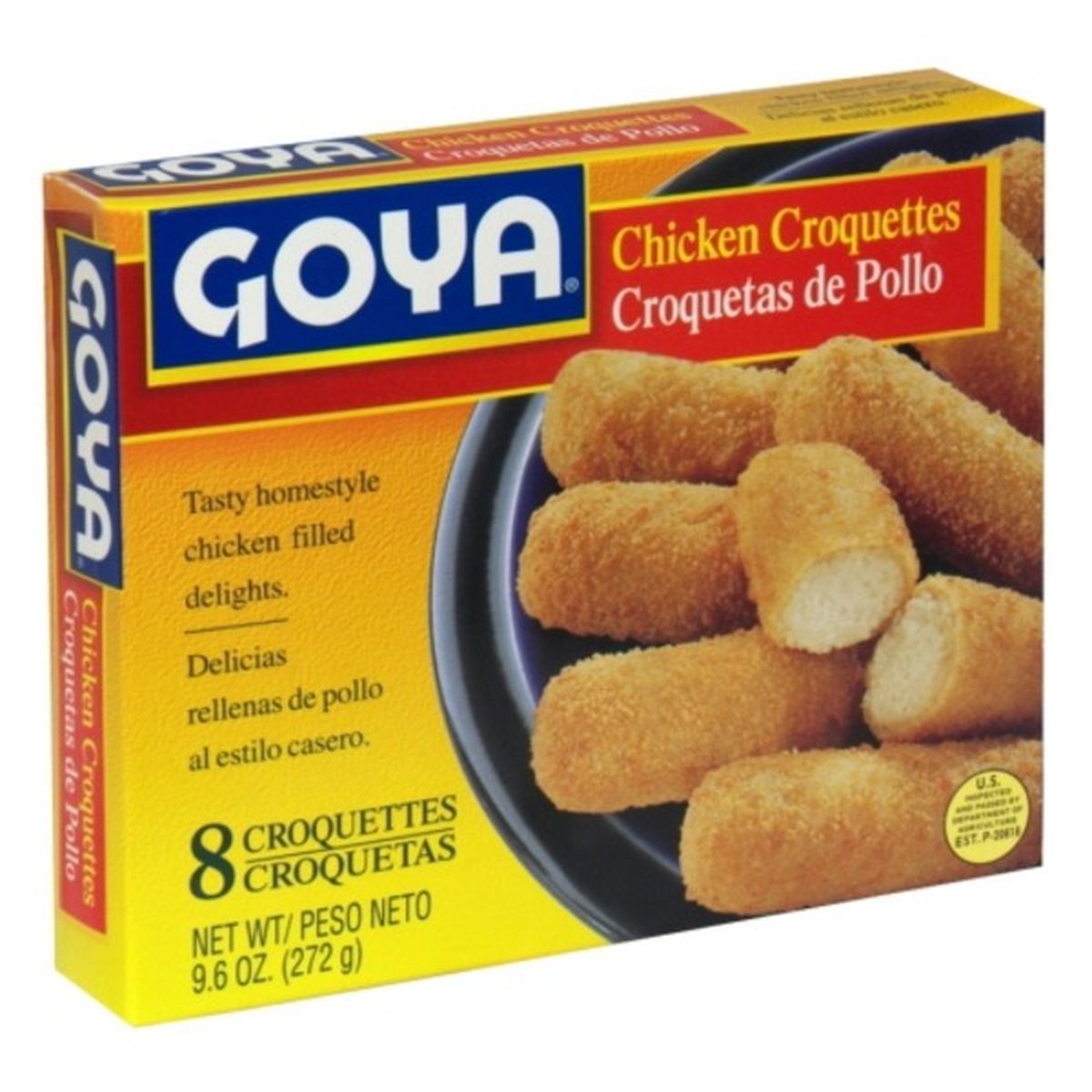 Calories in Goya Chicken Croquettes