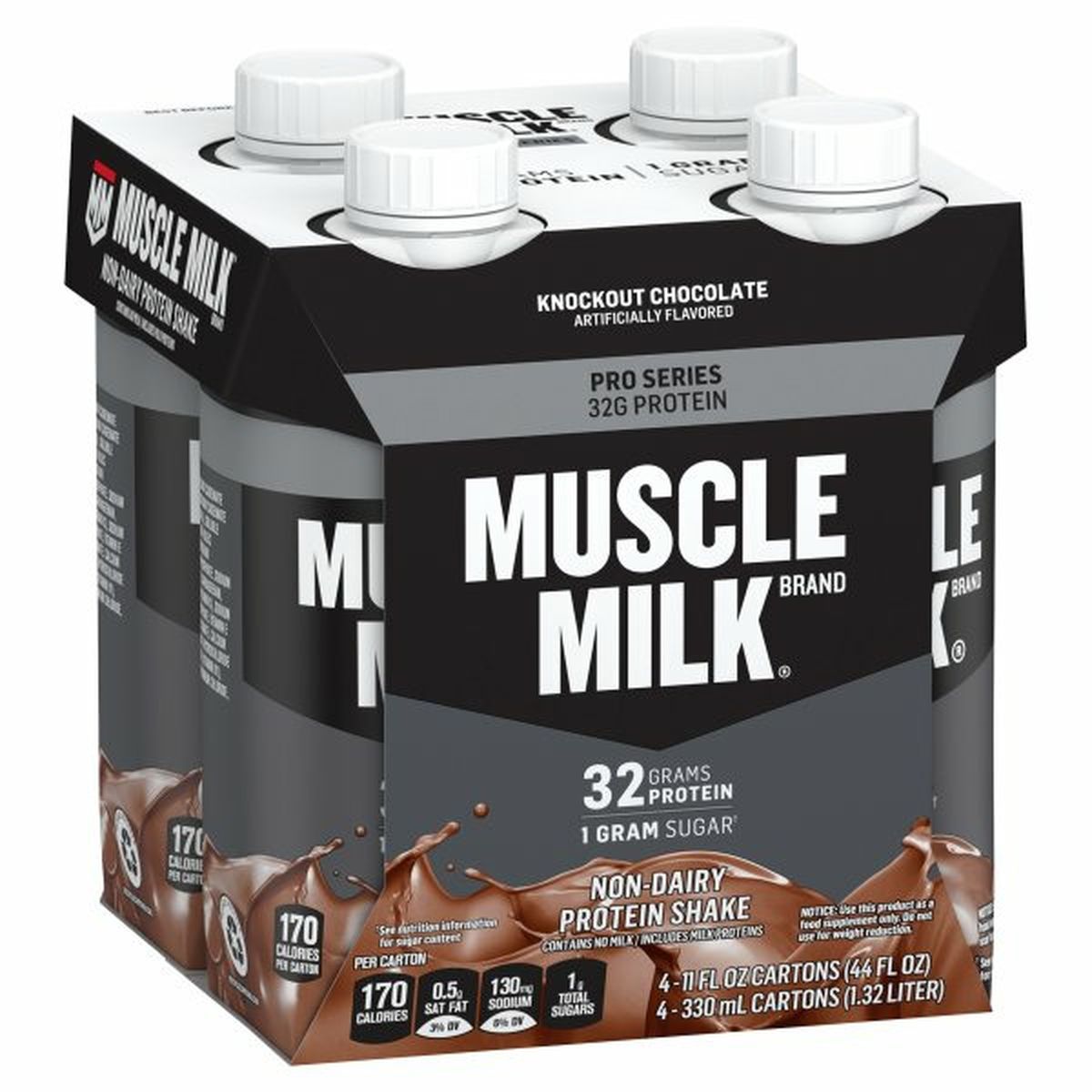 Calories in CytoSport Muscle Milk Professional Protein Shake, Chocolate