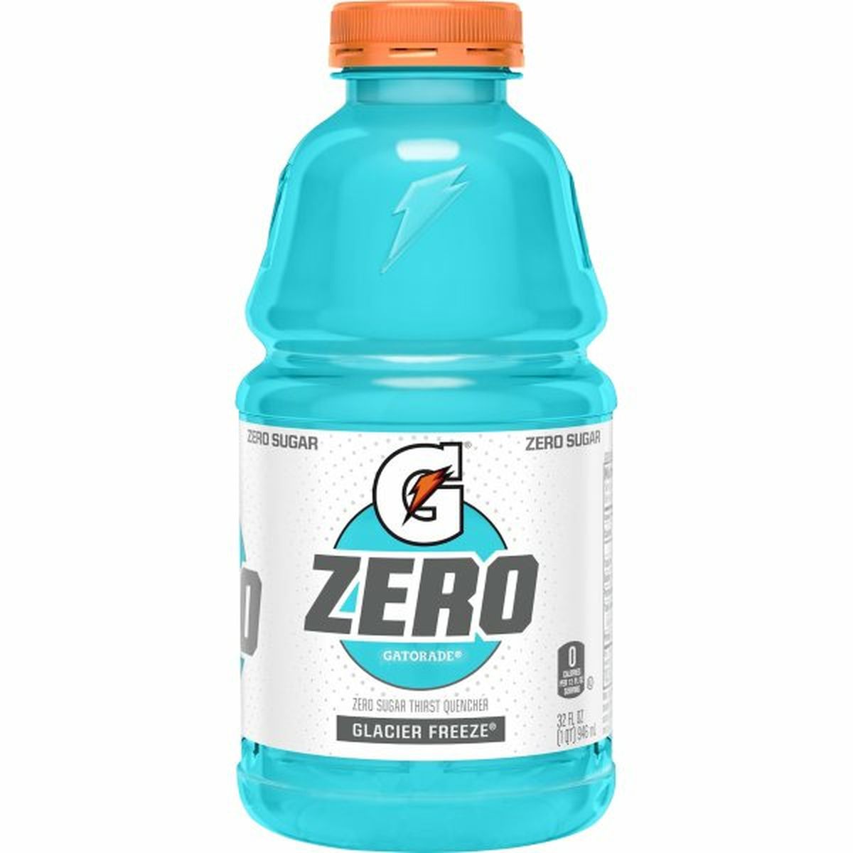 Calories in Gatorade Zero Thirst Quencher, Zero Sugar, Glacier Freeze