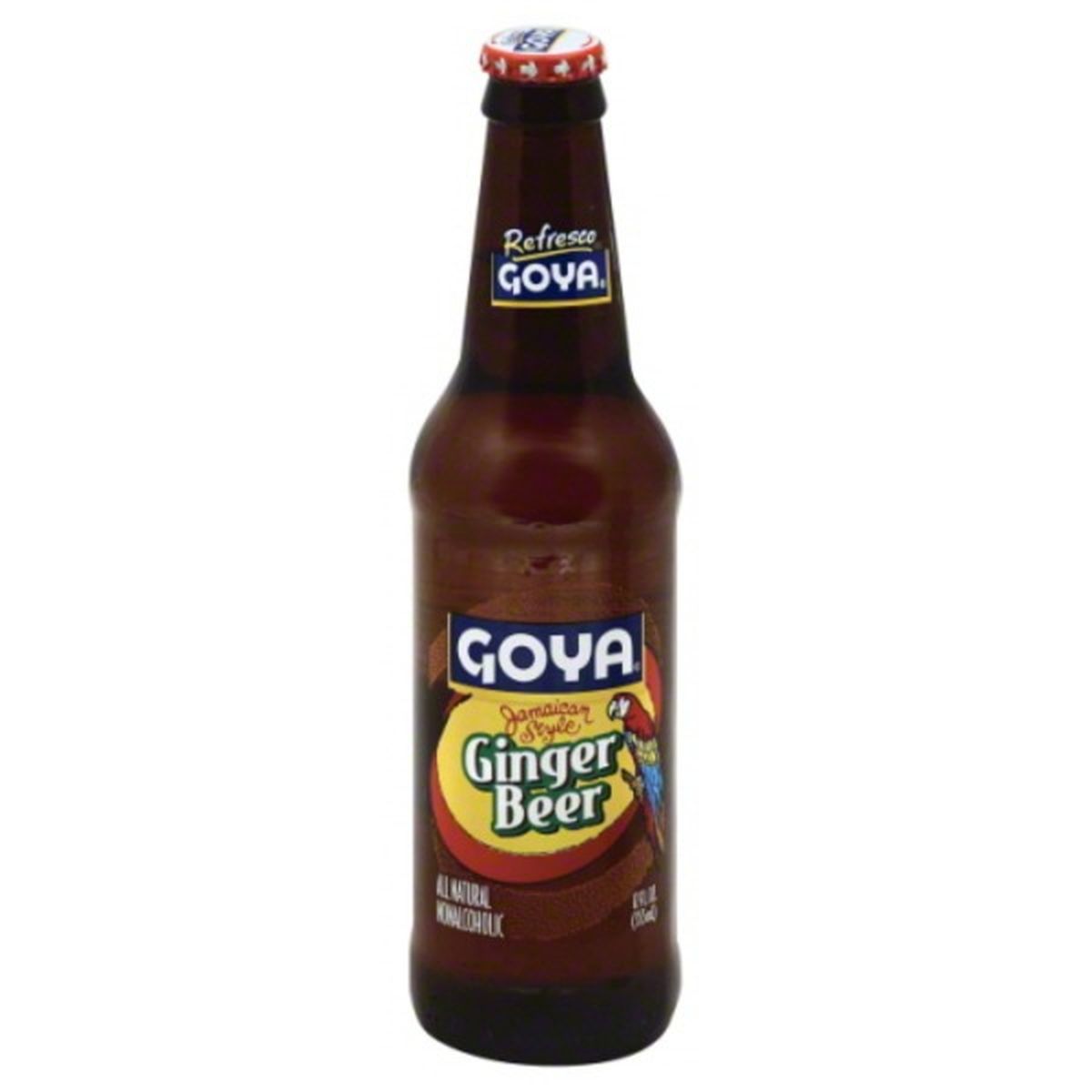 Calories in Goya Refresco Ginger Beer, Jamaican Style
