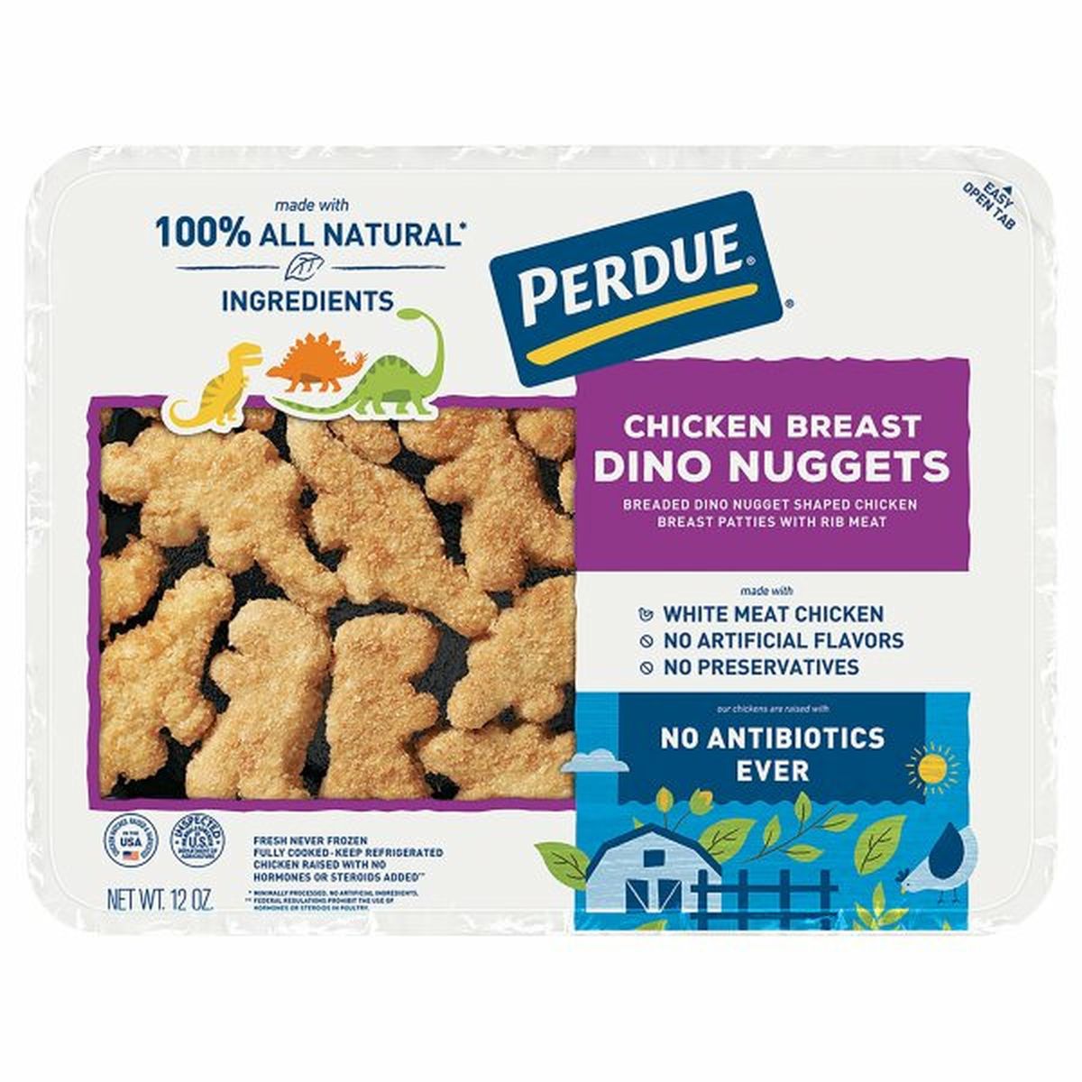 Calories in Perdue Dino Nuggets, Chicken Breast