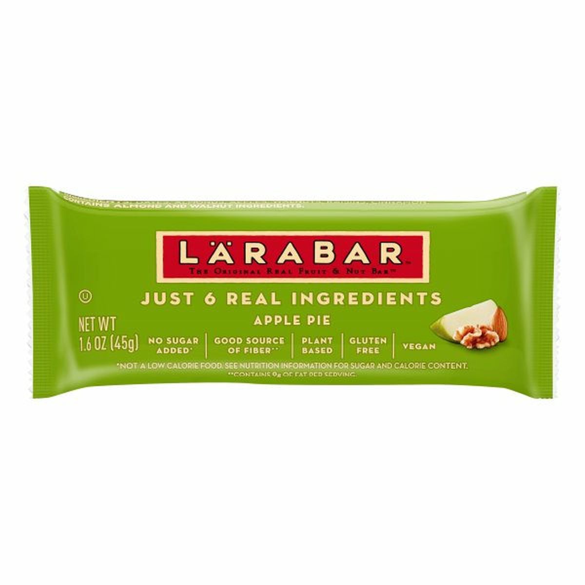 Calories in Larabar Fruit & Nut Bar, Apple Pie