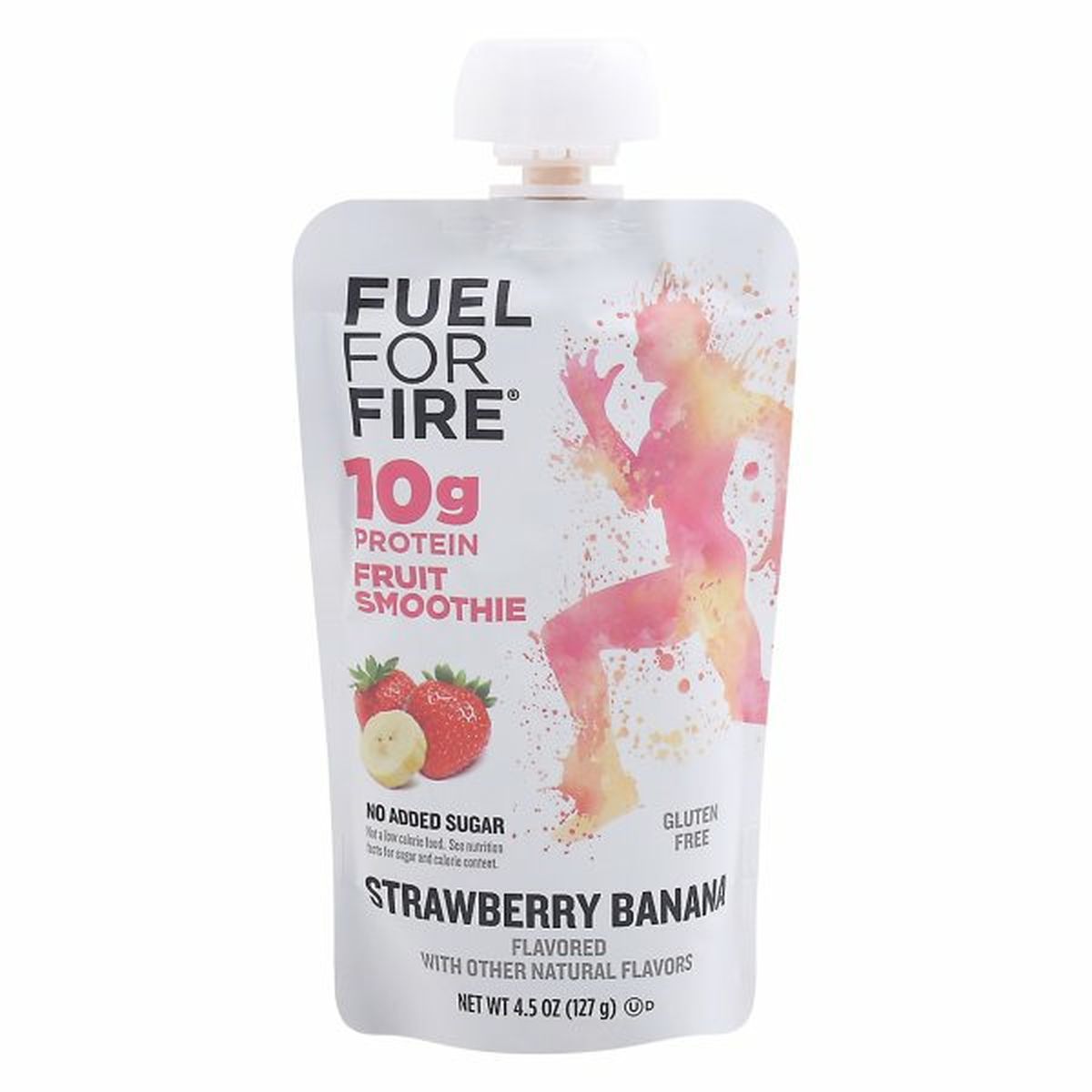 Calories in Fuel for Fire Fruit Smoothie, Strawberry Banana