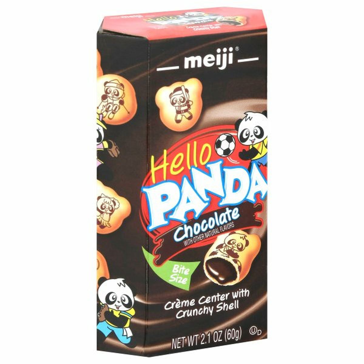 Calories in Hello Panda Cookies, Chocolate, Bite Size