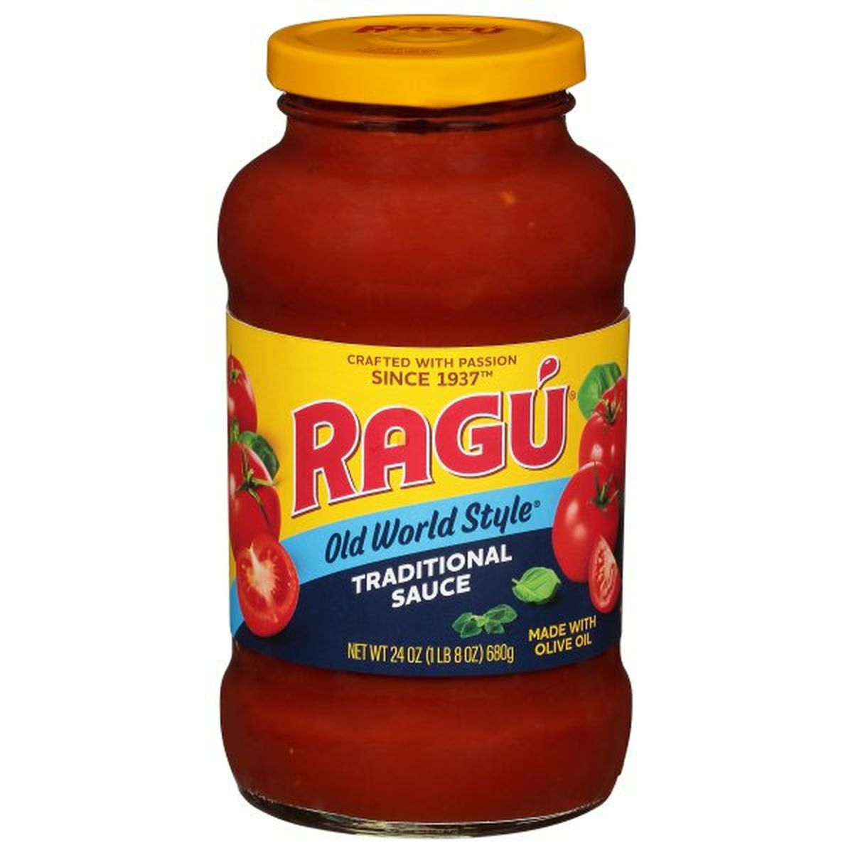 Calories in RagÃº Sauce, Traditional, Old World Style
