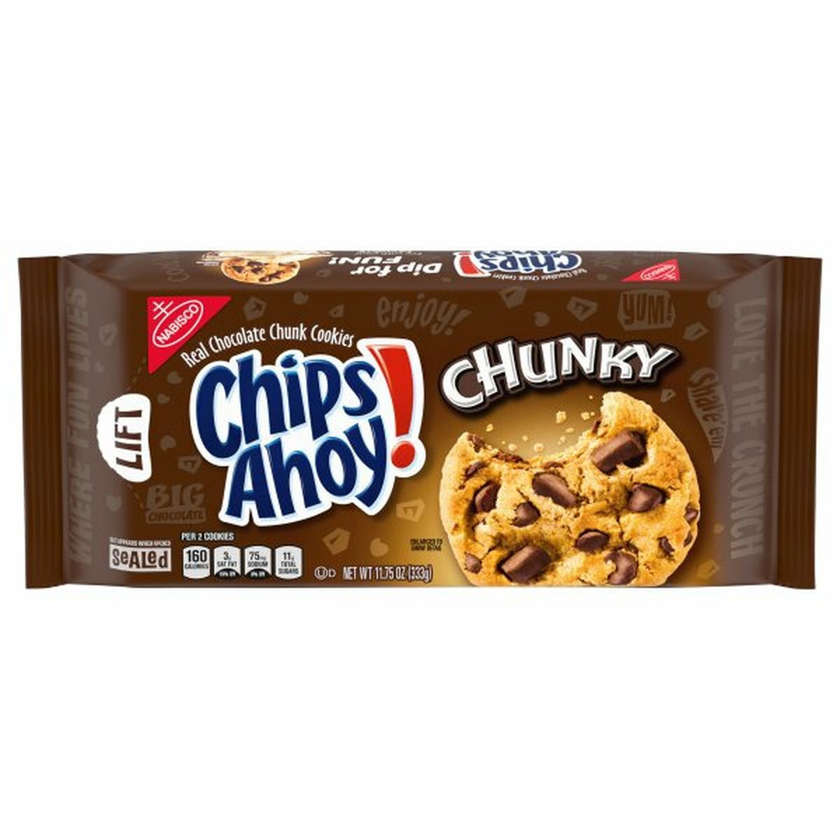 Calories in Chips Ahoy! Cookies, Chunky