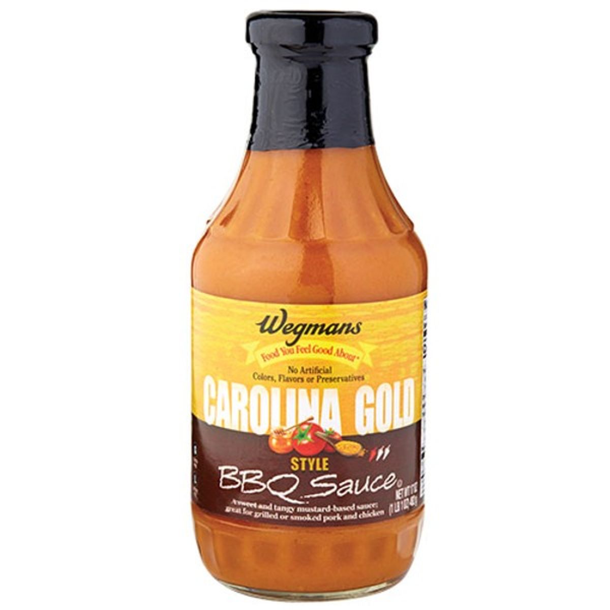 Calories in Wegmans Gold Carolina BBQ Sauce
