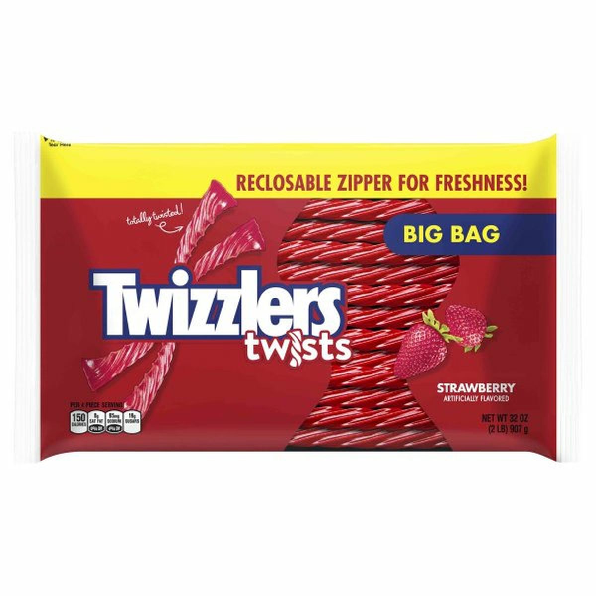 Calories in Twizzlers Candy, Strawberry Flavor