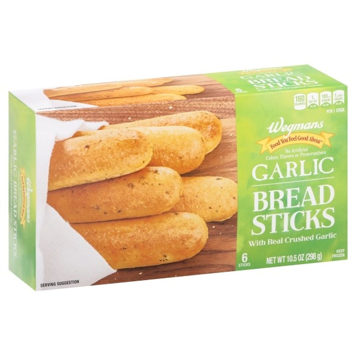 Calories in Wegmans Garlic Bread Sticks