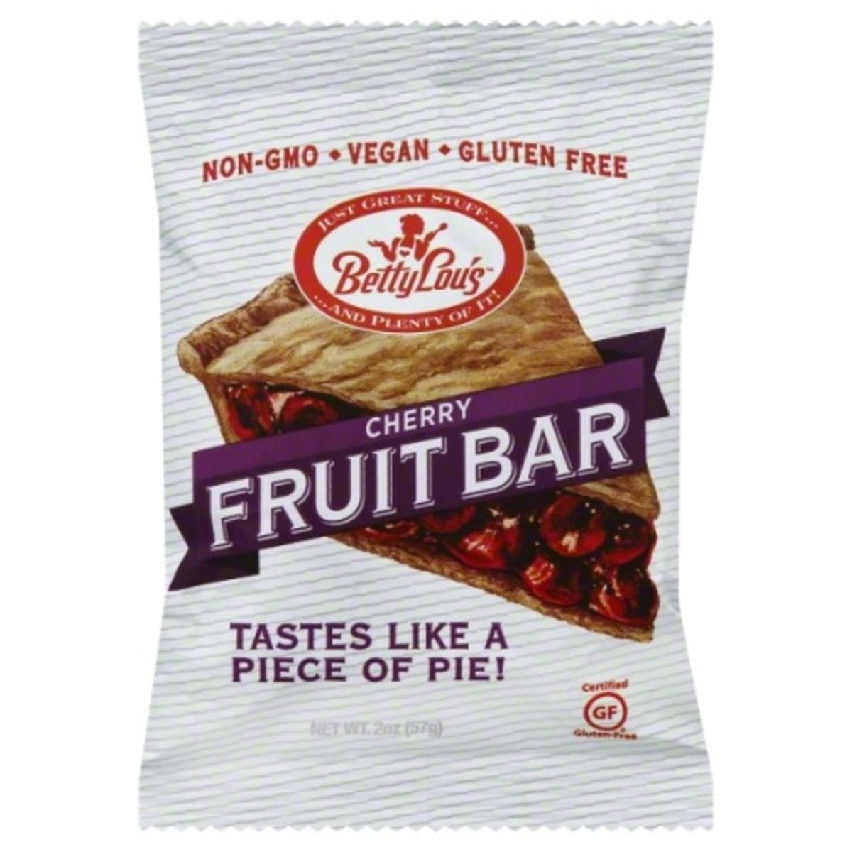 Calories in Betty Lou's Fruit Bar, Cherry