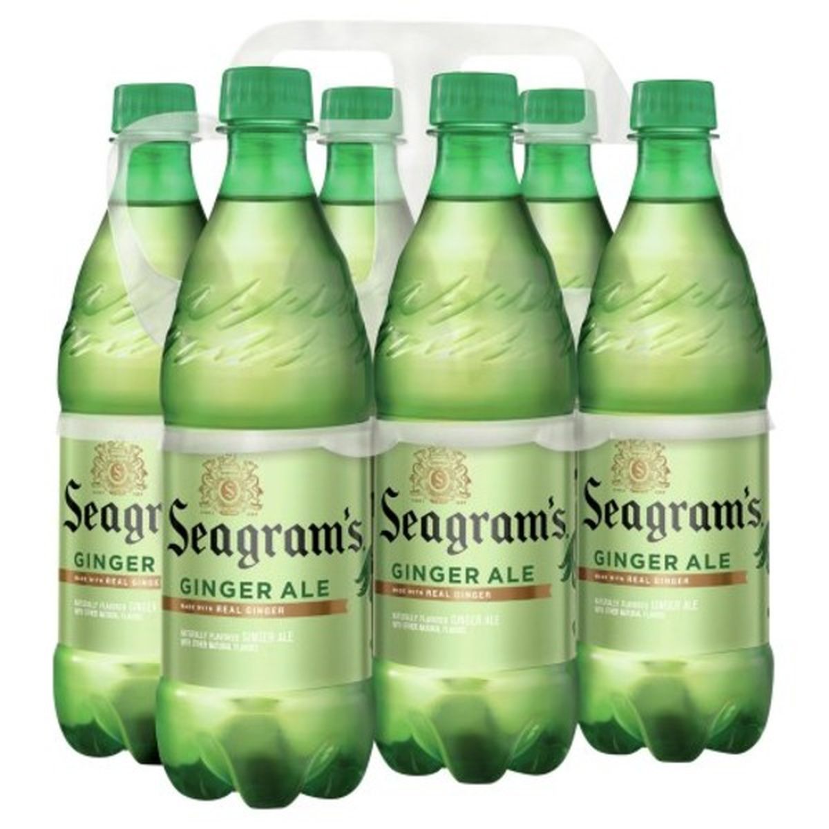 Calories in Seagram's Ginger Ale
