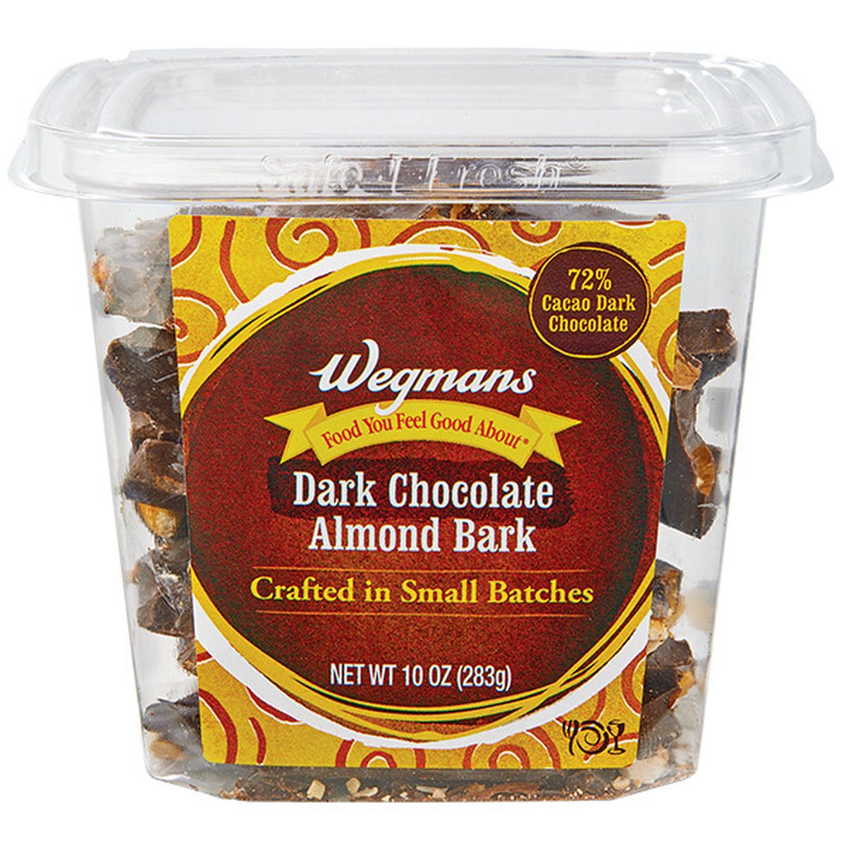 Calories in Wegmans Dark Chocolate Almond Bark