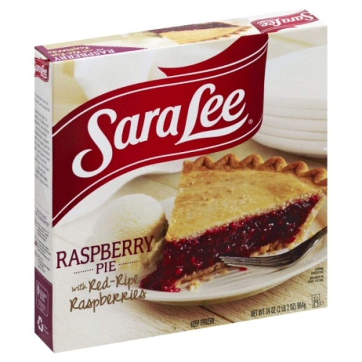 Calories in Sara Lee Pie, Raspberry