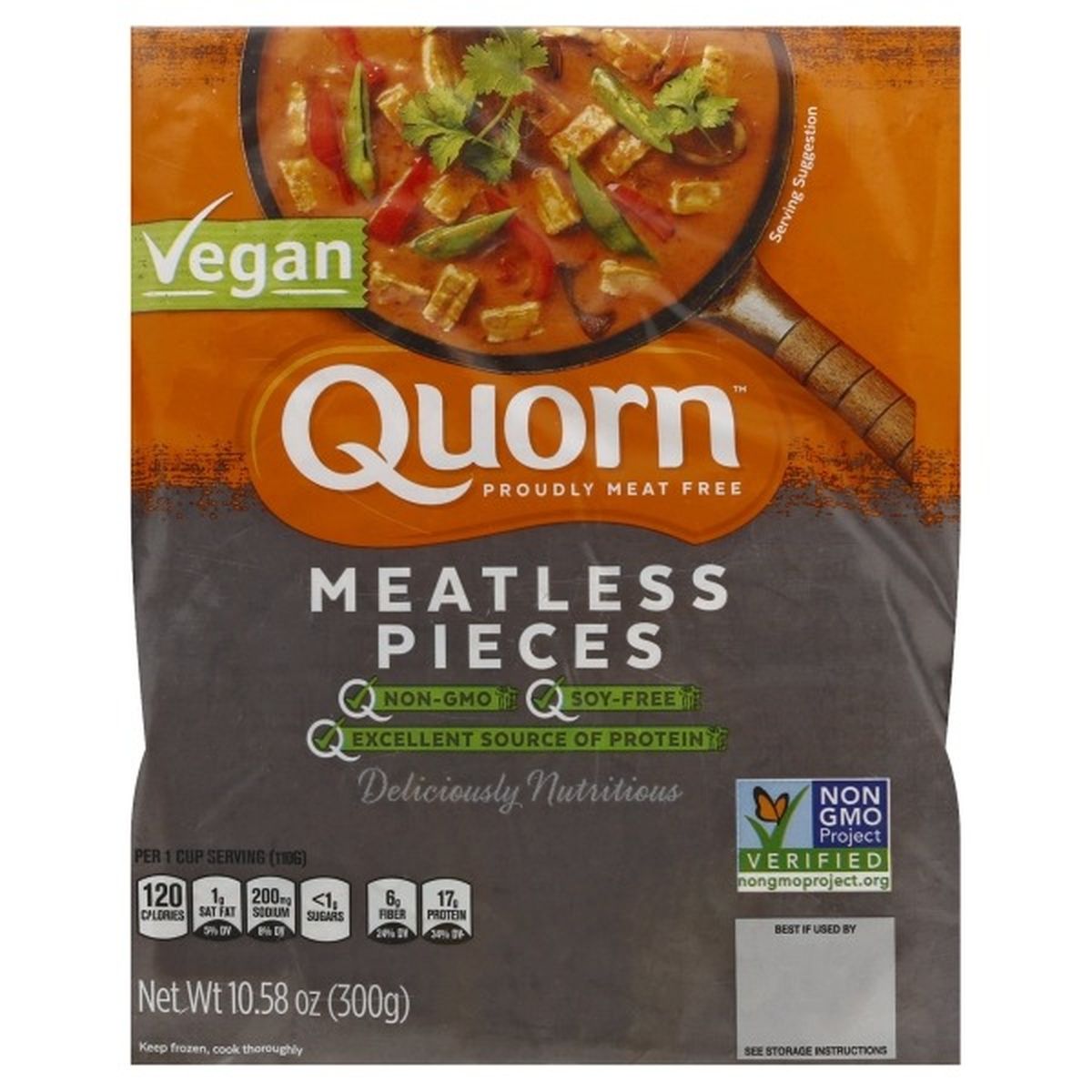 Calories in Quorn Meatless Pieces
