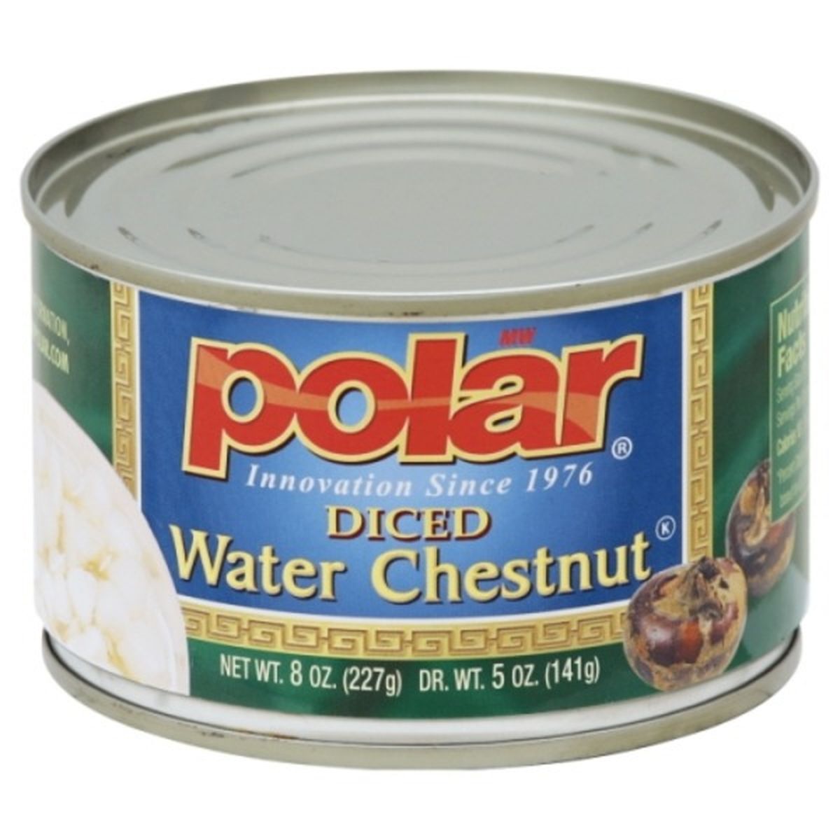 Calories in Polar Water Chestnut, Diced