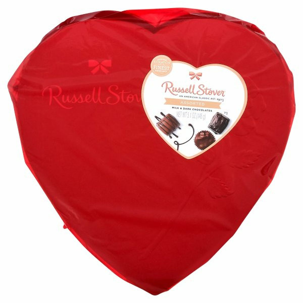 Calories in Russell Stover Milk & Dark Chocolates, Assorted
