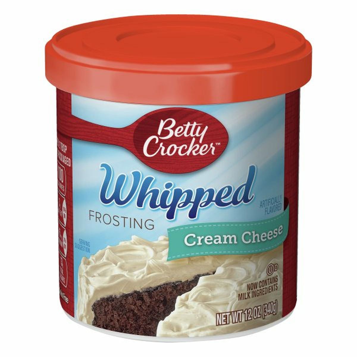 Calories in Betty Crocker Frosting, Cream Cheese, Whipped