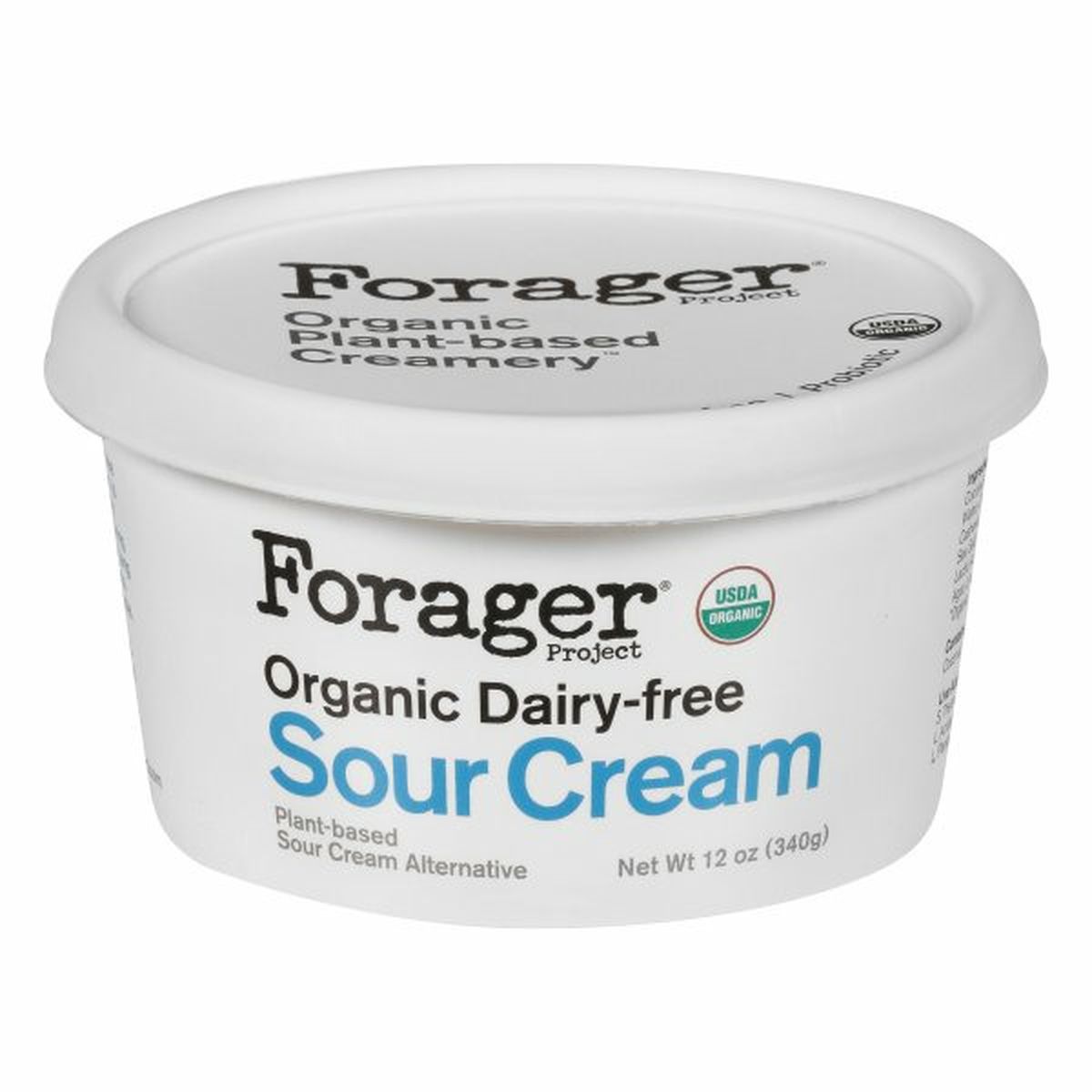 Calories in Forager Project Sour Cream, Organic, Dairy-Free