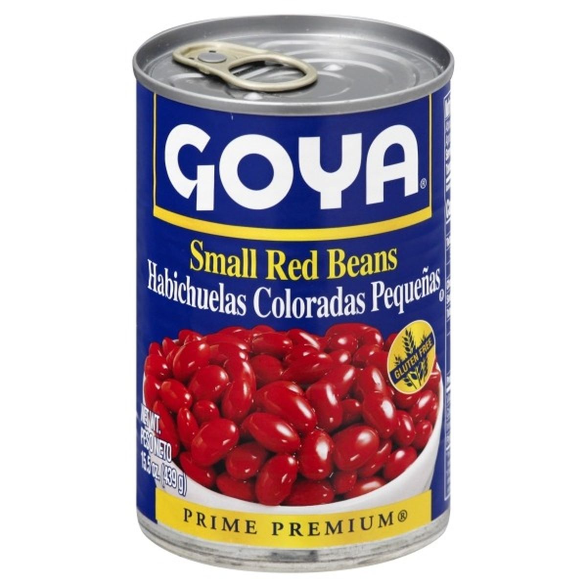 Calories in Goya Small Red Beans, Prime Premium