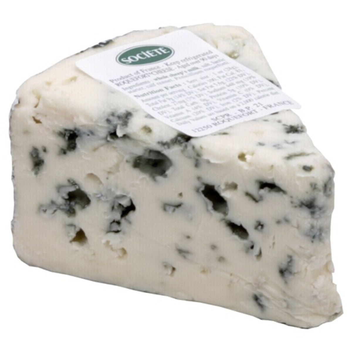 Calories in SociÃ©tÃ© Roquefort Blue Cheese