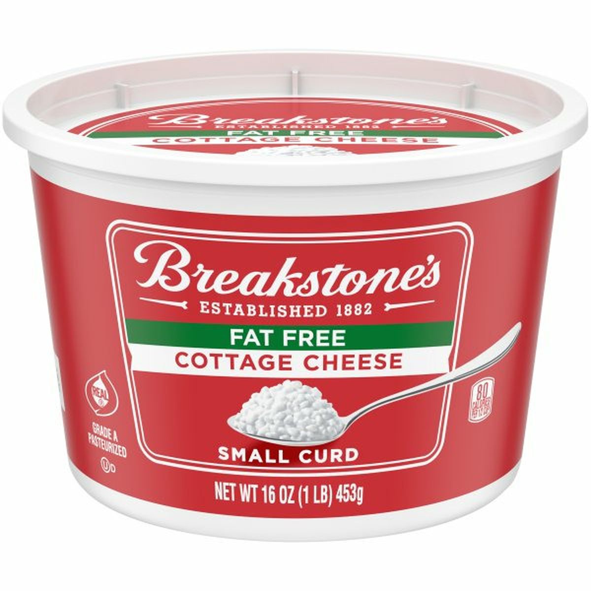 Calories in Breakstone'S Small Curd Fat-Free Cottage Cheese
