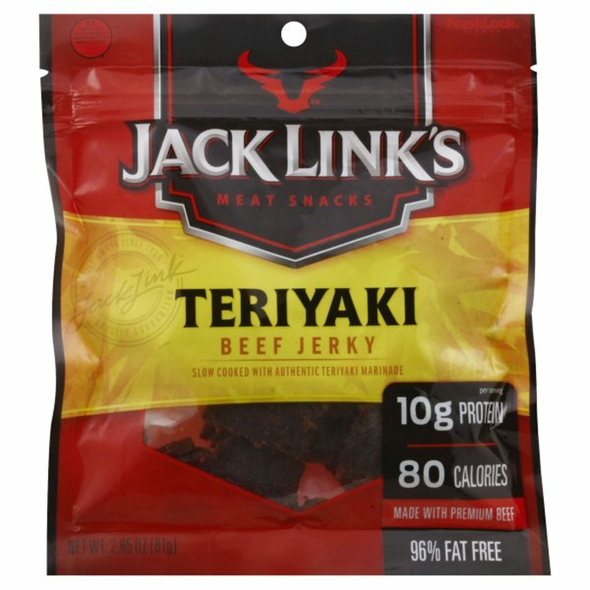 Calories in Jack Link's Beef Jerky, Teriyaki