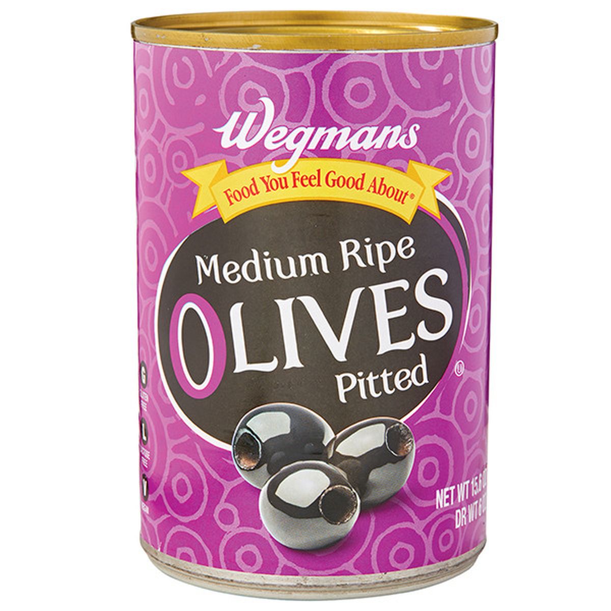 Calories in Wegmans Medium Ripe Pitted Black Olives