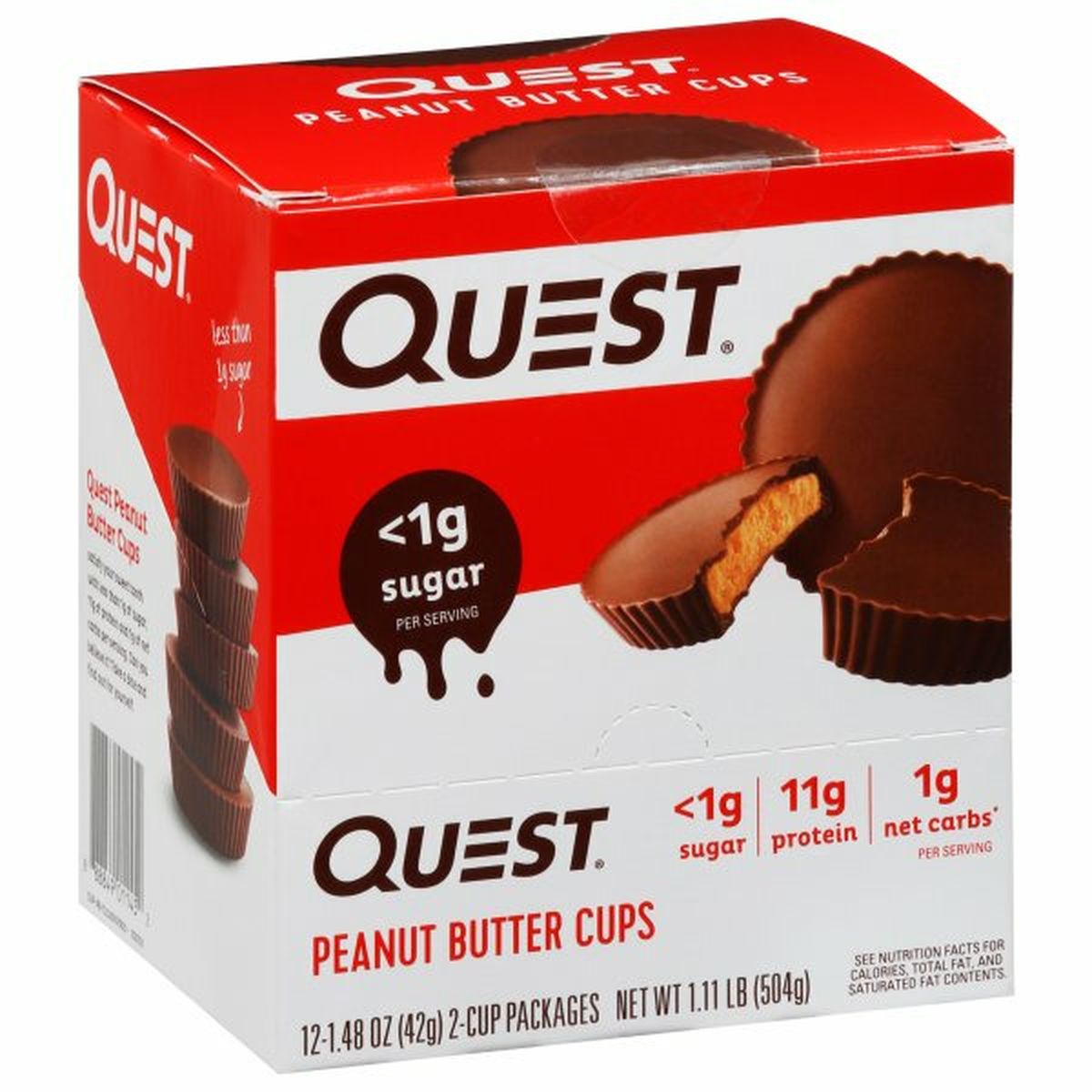 Calories in Quest Peanut Butter Cups