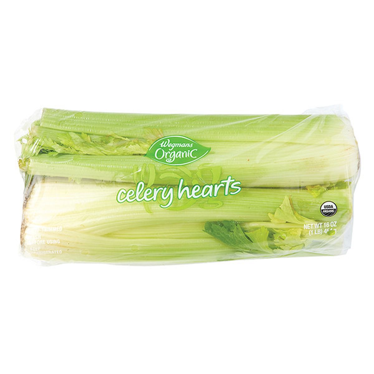 Calories in Wegmans Organic Celery Hearts