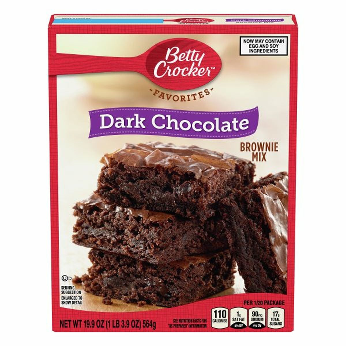 Calories in Betty Crocker Favorites Brownie Mix, Dark Chocolate