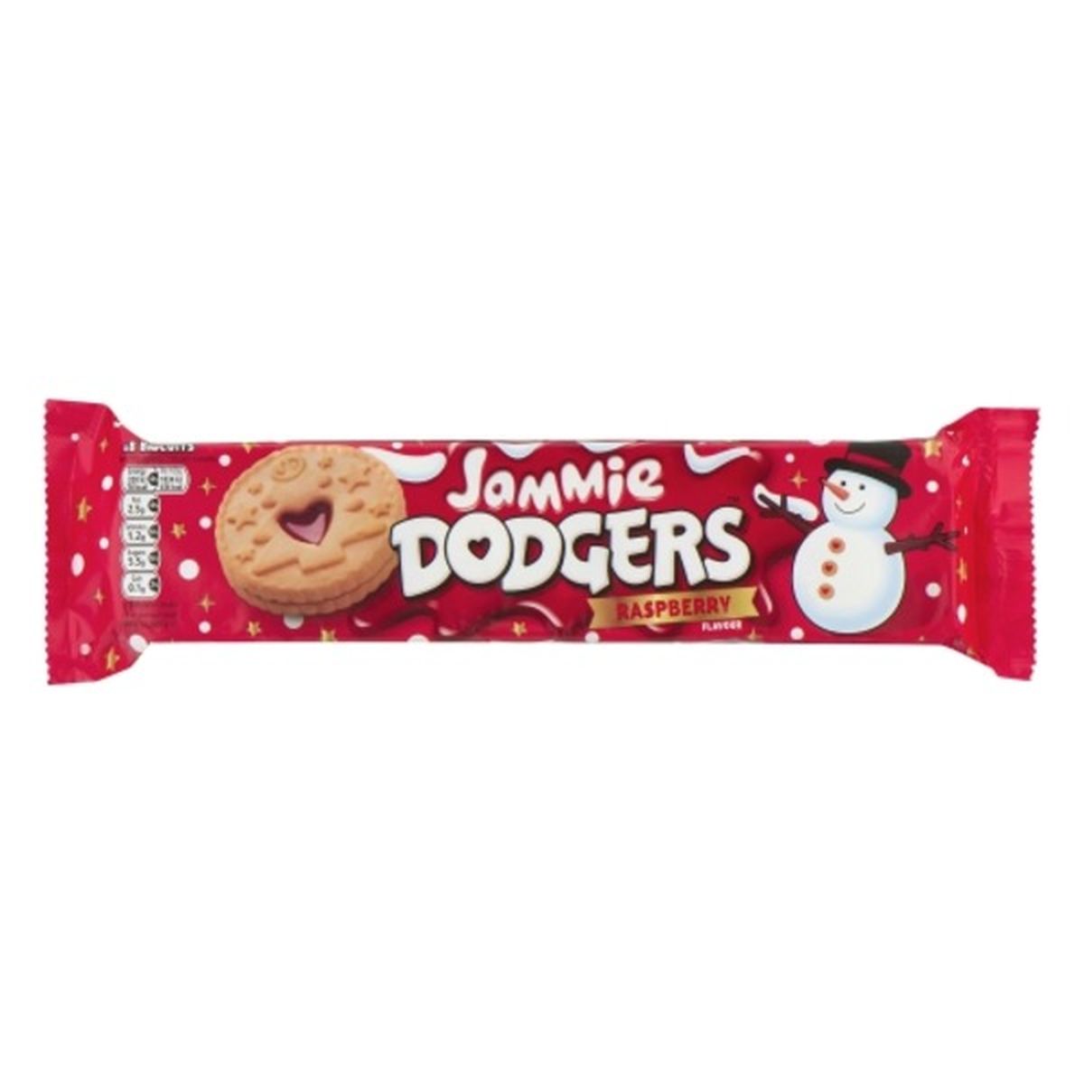 Calories in Jammie Dodgers Biscuits, Raspberry Flavour
